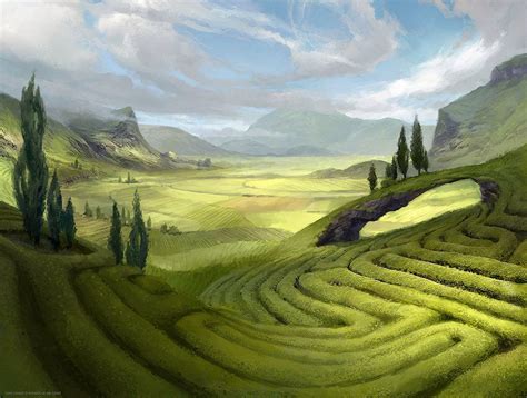 Plains - MTG by ClintCearley | Fantasy landscape, Fantasy art ...