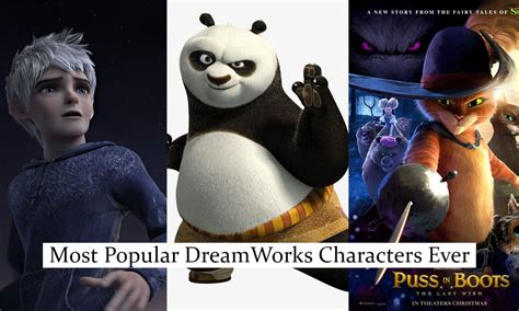 15 Most Popular DreamWorks Characters Ever