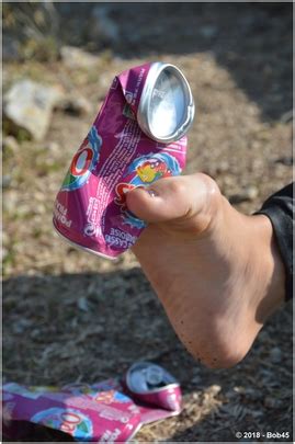 Hot Paradise Crushing Of Cans And Plastic Bottles Cece HD