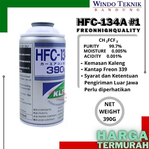 Jual Freon Hfc R Preon R Hfc Kemasan Kaleng Gram R