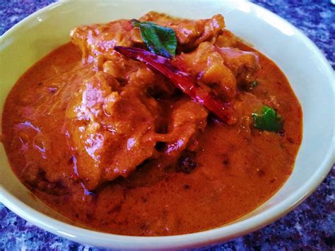 A Portion To Share Spicy Red Chicken Curry