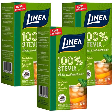 Kit Ado Ante Linea Stevia L Quido Ml Shopee Brasil