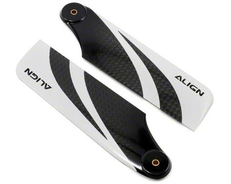 Хвостовые лопасти Carbon Fiber Tail Rotor Blades 85mm Black T-Rex 550 ...