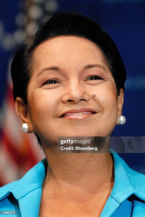 gloria macapagal arroyo president   philippines smiles