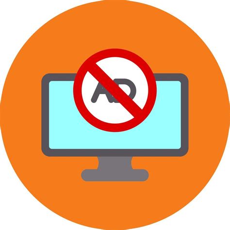 Ad Blocker Colorful Icon 52344529 Vector Art At Vecteezy