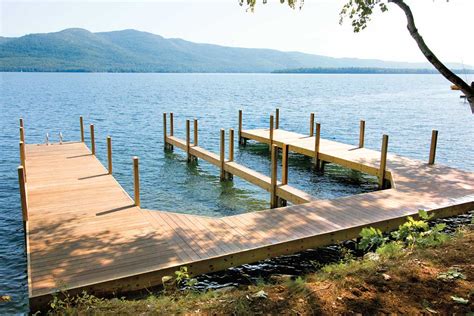 Pile And Pier Docks Custom Designed Permanent Dock Systems — The Dock