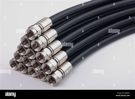 Professional cable tv connectors Stock Photo - Alamy