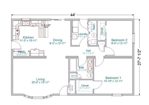 New One Story Ranch House Plans With Basement - New Home Plans Design