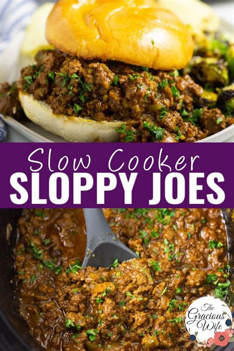 Crock Pot Sloppy Joes Recipe Artofit