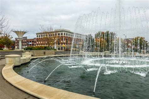 Rock Hill South Carolina Downtown Street Scenes Editorial Stock Photo