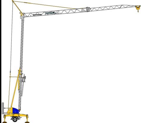 Potain Self Erecting Tower Cranes Igo M Multicrane Perkasa