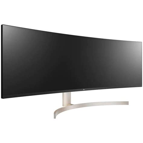 Монитор LG 49", IPS, QHD UltraWide, Извит, 60Hz, 5ms, HDMI, DisplayPort ...