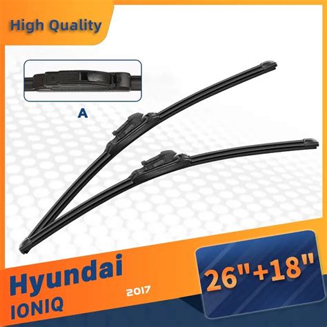 CELANOVA Windshield Wiper Blade For Hyundai IONIQ 2017 26 18