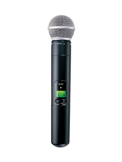 Shure Slx Sm G Wireless Microphone Transmitter Sm