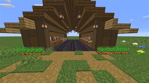 Minecraft Villager Trading Hall Schematic