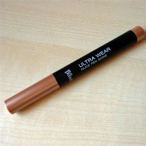 Test Lippenstift Trend IT UP Ultra Wear Nude Pen Shine Farbe 010 Pinkmelon
