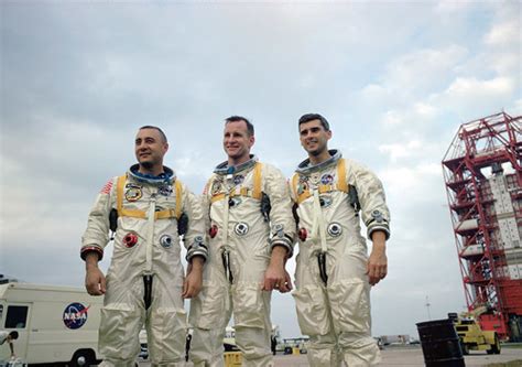 Apollo 1 crew in training | The prime crew of Apollo 1, Virg… | Flickr