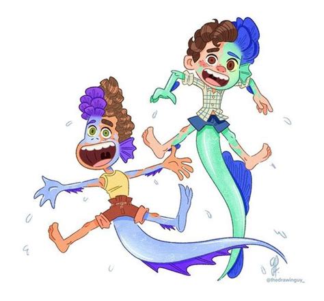 Luca X Alberto Gay Disney Disney Fan Art Lucas Movie