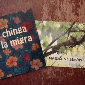 Chinga La Migra Tarjeta Postal Fuck Ice Postcard Abolish Ice Etsy