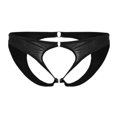 Iixpin String Ouvert Homme Sexy Fesse Nue Tanga Sous vêtement Bikini