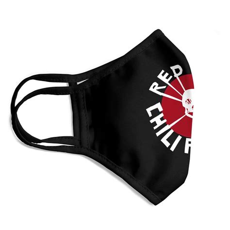 Red Hot Chili Peppers Flea Art Circle Skull Face Masks Designed Sold By Juan Casal