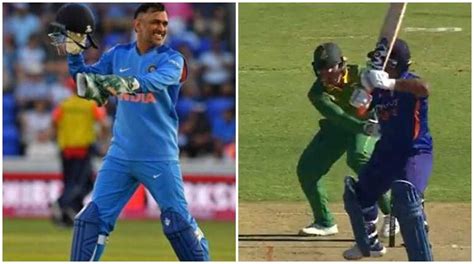 WATCH Quinton De Kock Pulls Off An MS Dhoni Esque Stumping To Get Rid