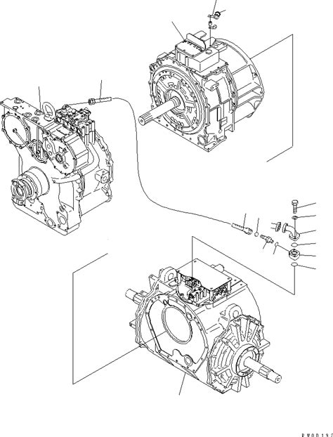 TRANSMISSION ASS Y 195 15 71000 KOMATSU Part Catalog