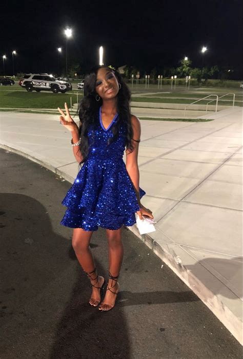 Royal Blue Sequins A Line Graduation Dressroyal Blue Short Homecoming In 2023 Blue Homecoming