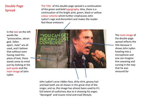Uncut Music Magazine Sex Pistols Edition Analyisis PPT