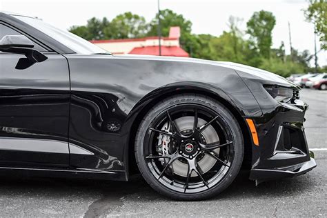 Chevrolet Camaro Zl1 6th Gen Black Project 6gr Ten Wheel Front