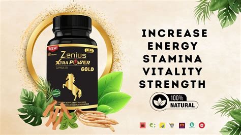 Zenius Xtra Power Gold Capsule Ayurvedic Capsule For Men Sexual Function And Libido