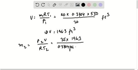 Solved A Rigid Tank Contains Air At A Pressure Of Psia And A