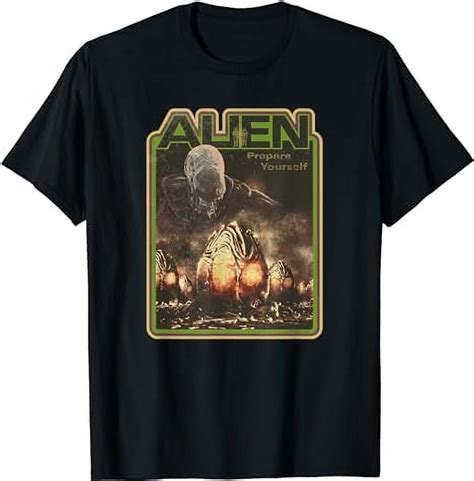 Alien Xenomorph Prepare Yourself Retro T Shirt