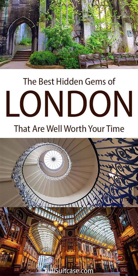 hidden gems  london   tourists   map secret