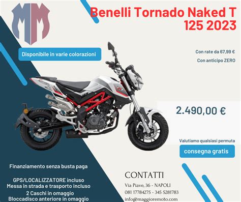 Benelli Tornado Naked T Maggiore Moto