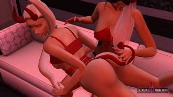 Lesbian Devil Girls Are Very Hot Their Pussies Need Pleasure Sexual Hot Animations XVIDEOS