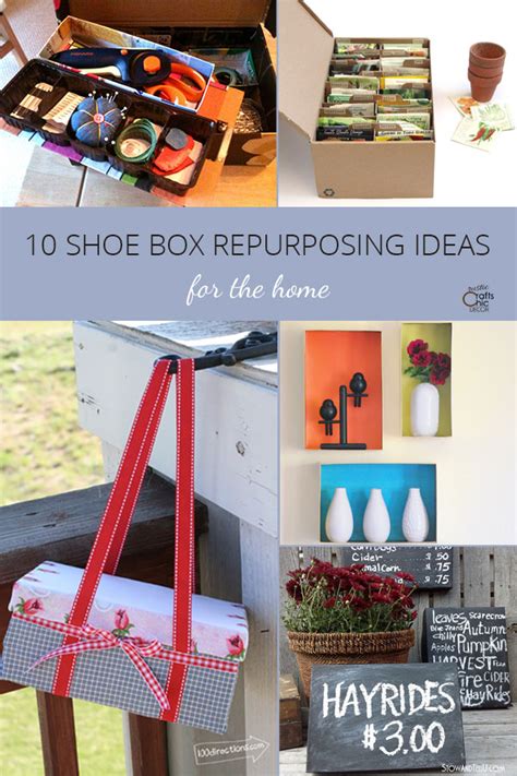 Shoebox Projects For The Home Rustic Crafts Diy