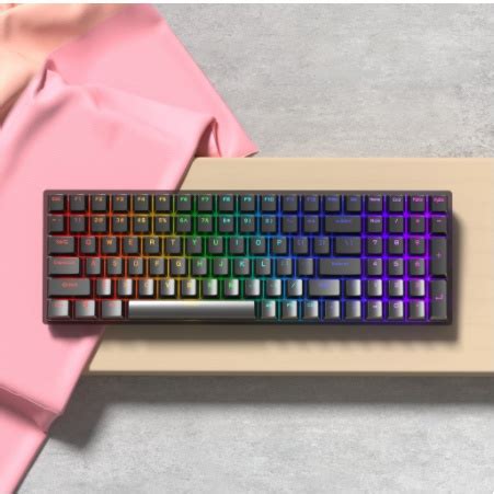 Weikav Wk Wireless Mechanical Keyboard Hot Swappable Rgb Backlit Diy Keyboard Shopee
