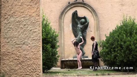 Busty Anal Banged In Public