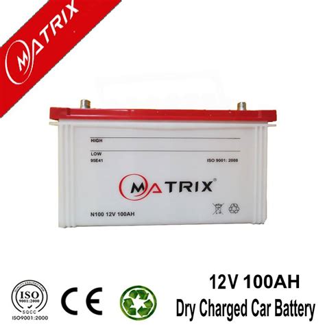 12v 100ah Auto Batteries Dry Charged Car Battery Shenzhen Matrix Co