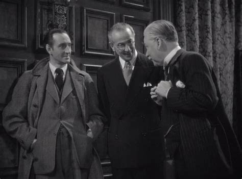 Basil Rathbone Frederick Worlock And Nigel Bruce