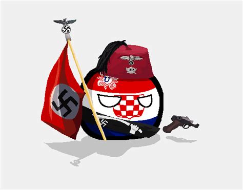 Independent State of Croatia : r/Polandballart