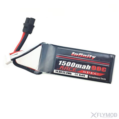 Аккумулятор Infinity 1500 mAh 4S 14 8V 90C LiPo купить Интернет