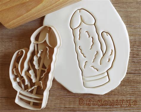 Dildo Vibrator Erotic Toy Cookie Cutter Sexual Vulva Penis Etsy