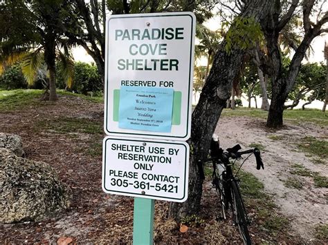 Crandon Park Paradise Cove Shelter In 6747 Crandon Blvd Key Biscayne