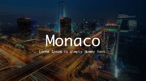 Monaco Font : Download Free for Desktop & Webfont