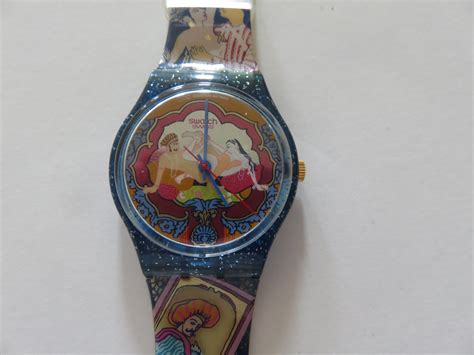 Cased Swatch Sex Tease Kamasutra Wrist Watch