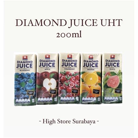 Jual New Diamond Juice Uht 200ml Shopee Indonesia
