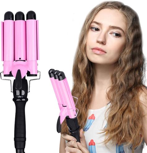 Amazon Ckeyin Barrel Curling Iron Hair Waver Professional