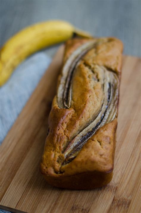 Banana Bread Aux Noisettes {healthy Sans Lactose} Cerise Et Praline